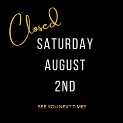 Saturday Aug 2nd